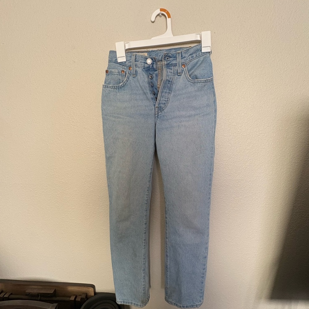 Levi's Light Blue Straight Leg Women's Jeans